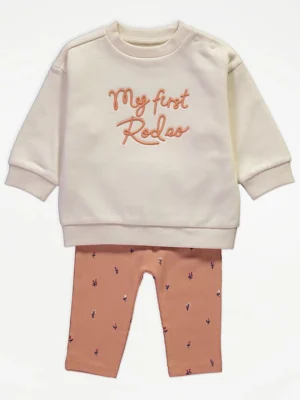 Set "My First Rodeo" me Bluzë dhe Pantallona