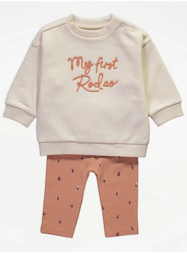 Set "My First Rodeo" me Bluzë dhe Pantallona