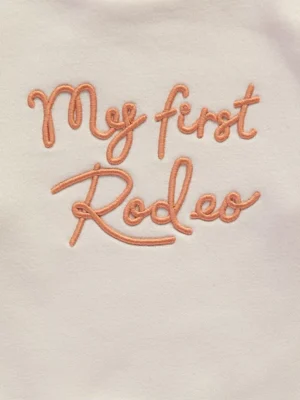 Cream My First Rodeo Sweatshirt and Leggings Outfitm