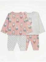 Set 2 Copësh me Bluze dhe Pantallona – Dizajne Miffy dhe Pika