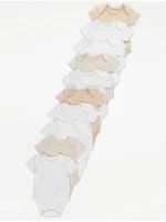 Set me 10 Benkcia për Foshnje – Me Yje, Ylberë dhe Ngjyra Neutrale