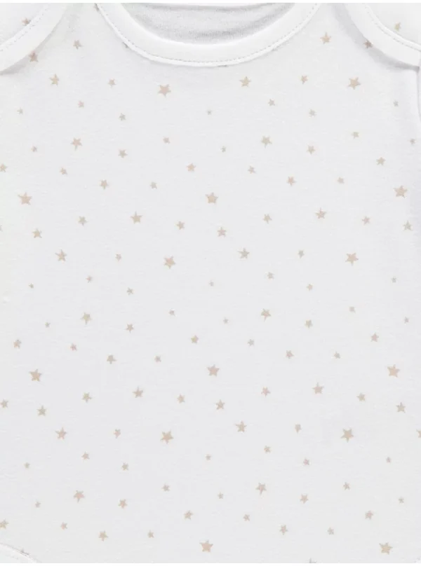 Set me 10 Benkcia për Foshnje – Me Yje, Ylberë dhe Ngjyra Neutrale