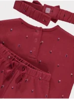 Set 3 Pjesësh – Bluze, Pantallona dhe Fiongo