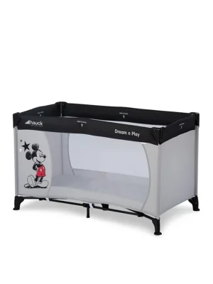 Krevat udhëtimi për fëmijë Hauck Disney – me figurën e Mickey dhe yje – Dream N Play