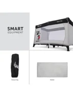 Krevat udhëtimi për fëmijë Hauck Disney – me figurën e Mickey dhe yje – Dream N Play