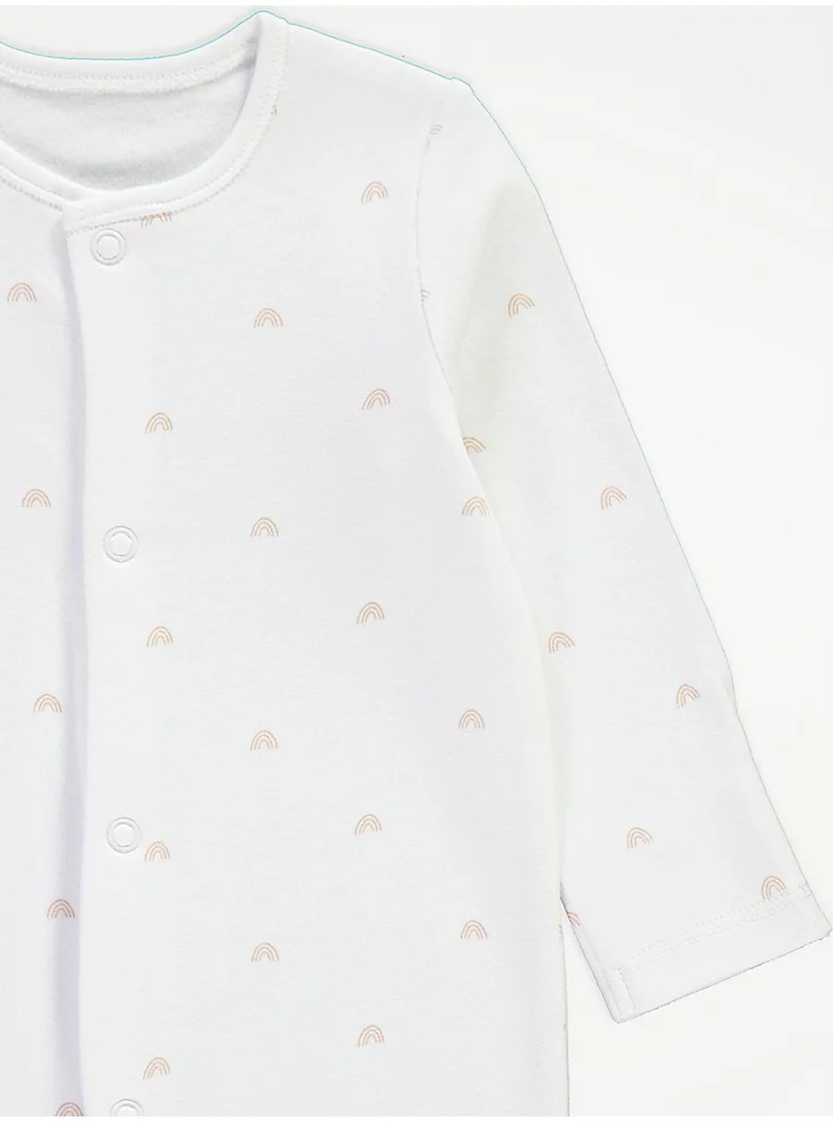 Set prej 5 Tuta Gjumi me Mëngë të Gjata – Ngjyra Neutrale