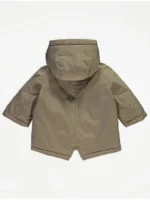 Pallto me kapuç, e kthyeshme 4-në-1, e veshur me fleece – ngjyrë gri