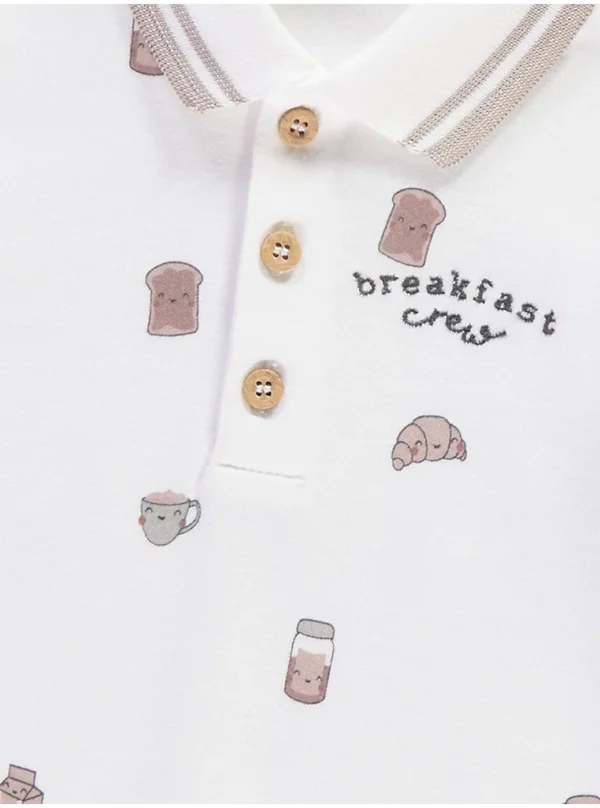 Polo me Jakë e Bardhë për Mëngjes, Kombinim i Plotë