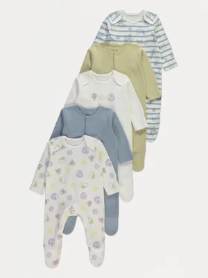 Pizhame të Gjatë me Mëngë për Foshnja