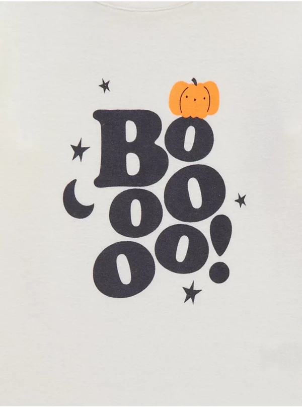 Pizhame me Mëngë të Gjata "Halloween Boo!" – 2 Pako