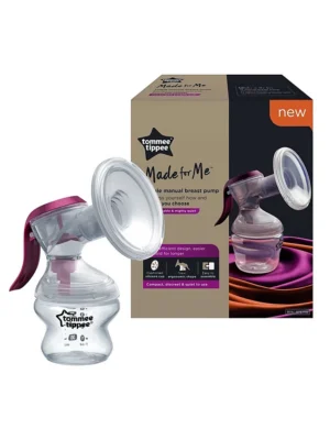 Tommee Tippee – Pomë gjiri manuale, njëfishe (Single Manual Breast Pump)