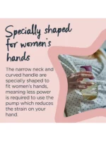 Tommee Tippee – Pomë gjiri manuale, njëfishe (Single Manual Breast Pump)