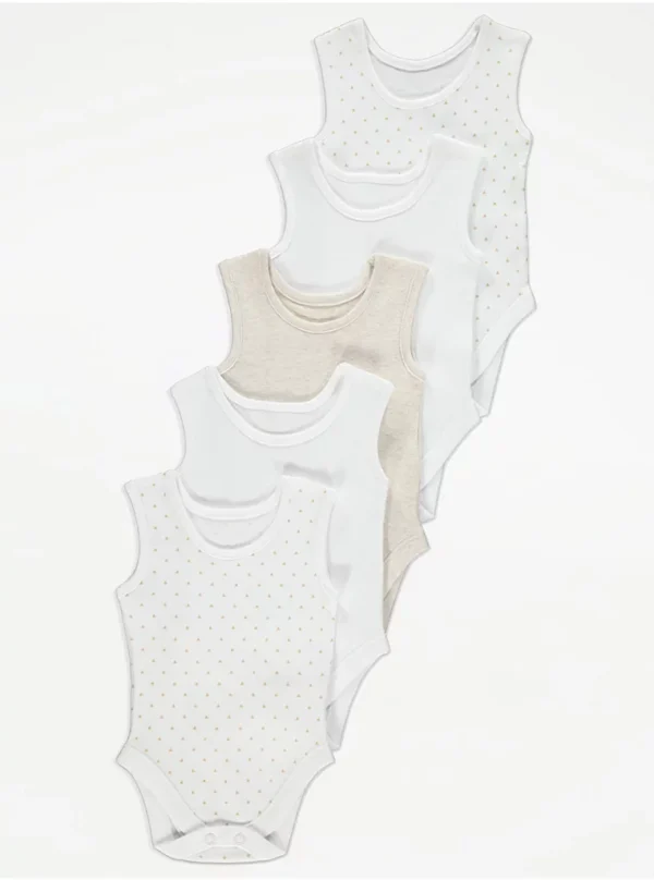 Pako me 5 benkica pa mëngë, në ngjyra neutrale