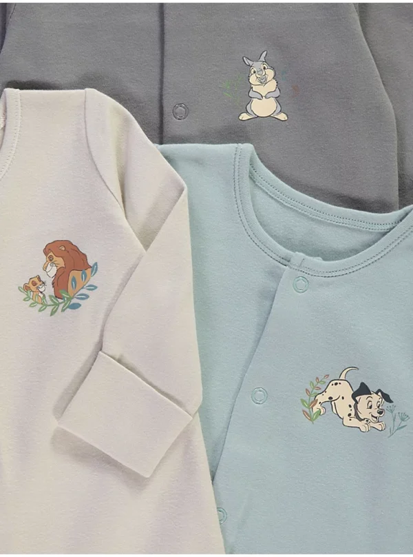 3 pizhame Disney Klassik me mëngë të gjata