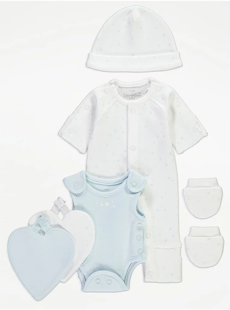 Set 5-pjesësh për bebelush të parakohshëm “Star”.