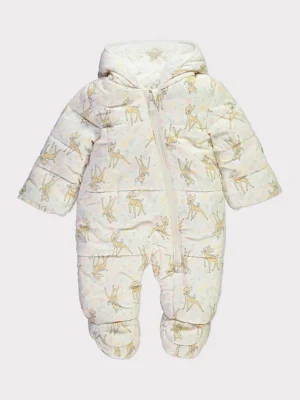 Xhup dëbore i mbushur, në ngjyrë krem, me kapuç – Disney Bambi