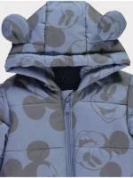 Xhup dimëror me kapuç – Disney, ngjyrë blu me Mickey Mouse