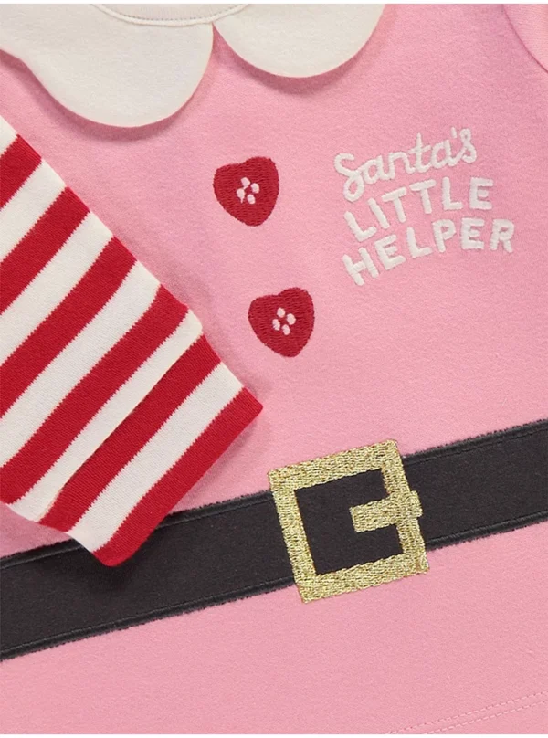 Pizhame Rozë me Mëngë të Gjata