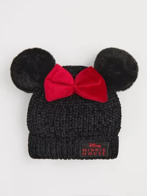 Kapelë e zezë me pompon Disney Minnie Mouse