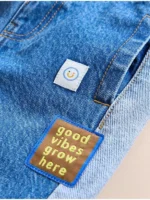 Set Little Angels: Bluze me jelek Leopard dhe xhinse