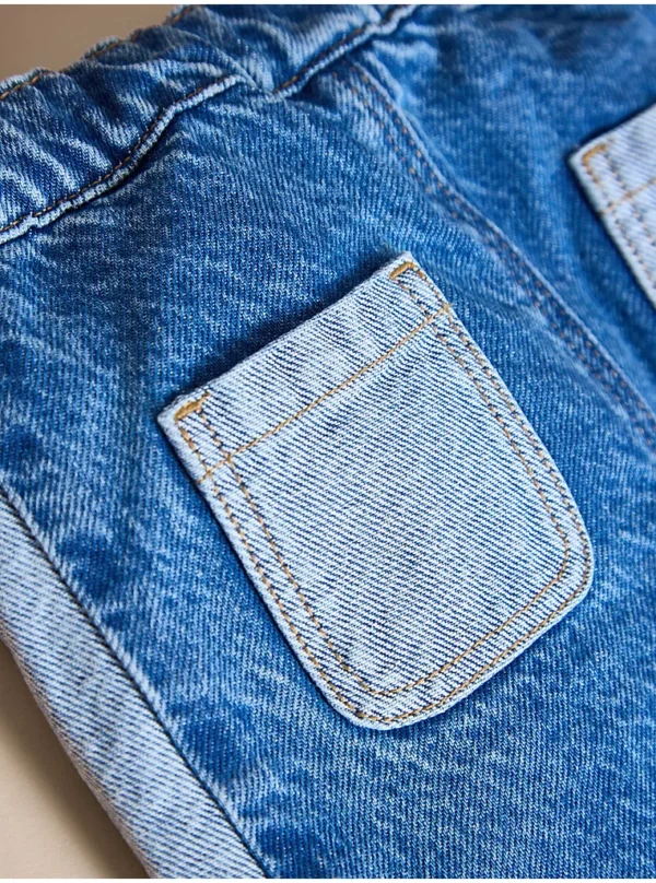 Set Little Angels: Bluze me jelek Leopard dhe xhinse