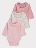 Benkica “Pointelle” në Ngjyrë Rozë – Paketë me 3 copë