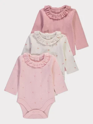 Benkica “Pointelle” në Ngjyrë Rozë – Paketë me 3 copë