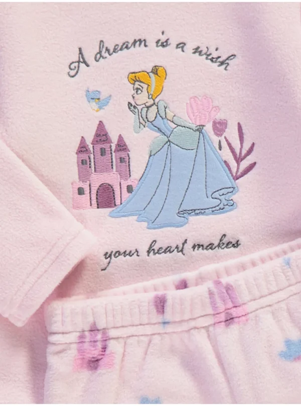 Pizhame rozë prej floku të butë “Disney Princess Cinderella”