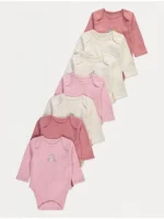 Benkica Disney Classics Rozë me Mëngë të Gjata – Paketim me 7 Copë