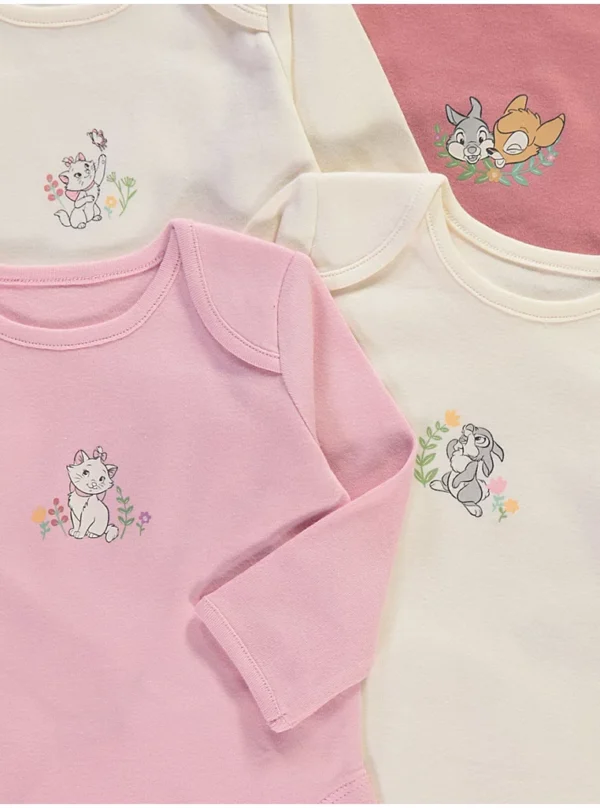 Benkica Disney Classics Rozë me Mëngë të Gjata – Paketim me 7 Copë