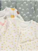 Pako me 3 Pizhame Gjumit me Printime Abstrakte