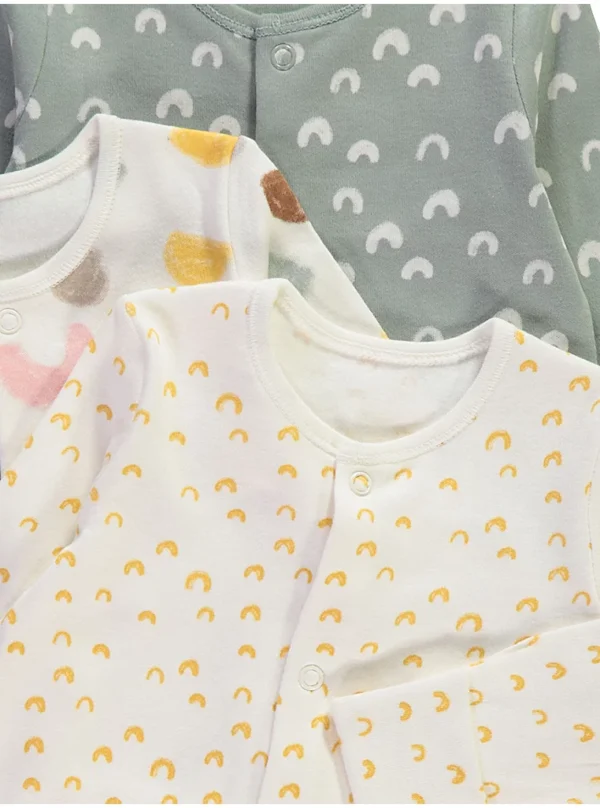 Pako me 3 Pizhame Gjumit me Printime Abstrakte