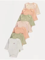 Pako me 7 benkica me mëngë të gjata, me dizajne të ikonave të natyrës