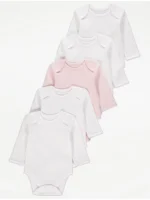 “Bodysuit-e me mëngë të gjata, paketë 5 copë”