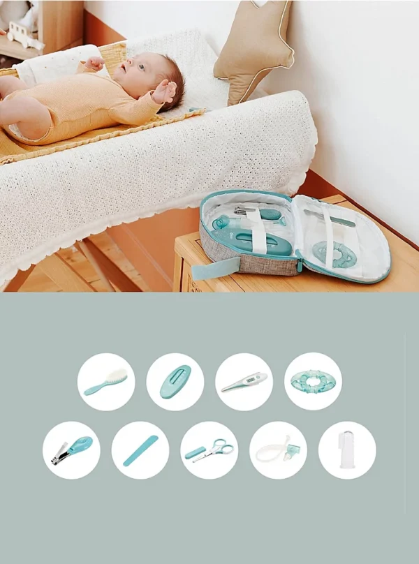 Seti Babymoov me 9 Pjesë për Kujdesin e Bebes