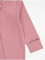 Bodi për gjumë me zinxhir, material i butë me rripa – Paketë 5 copë, ngjyrë rozë