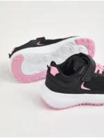 Atlete me rrjetë, ngjyrë zezë, me një rrip të vetëm