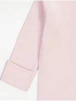 Përzierje bodi për gjumë me zemra rozë – Paketë 3 copë