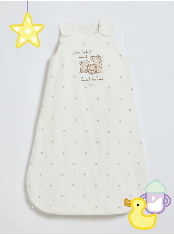 Çantë gjumi Peppa Pig, krem 'Ëndrra të ëmbla', 2.5 tog