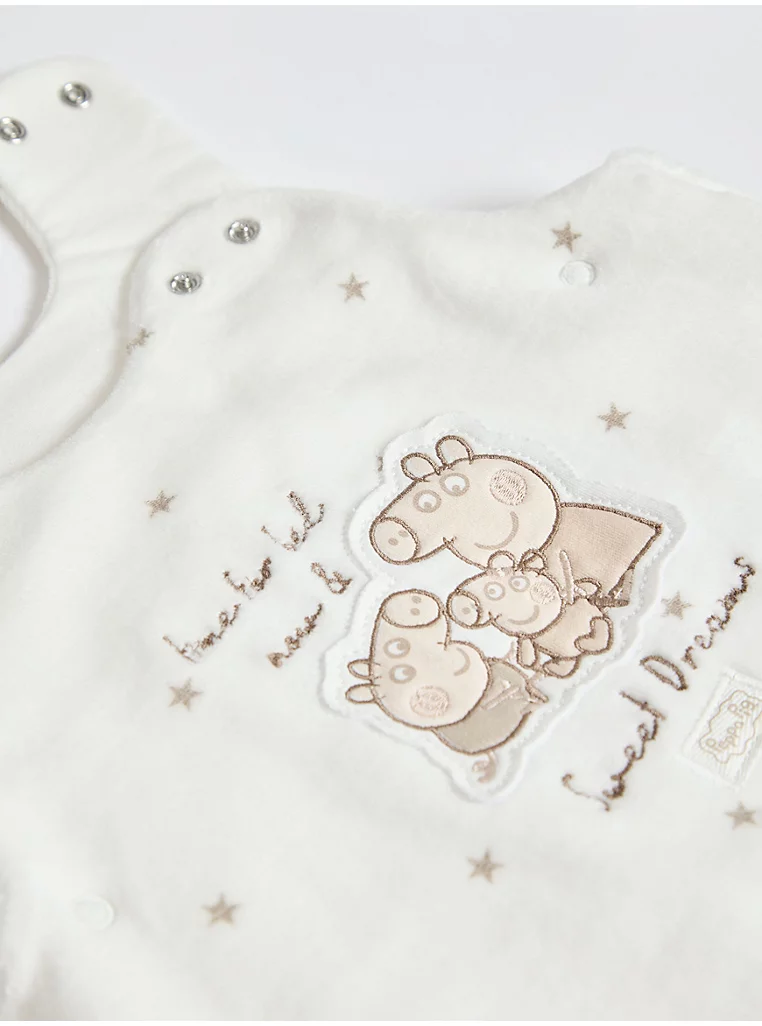 Çantë gjumi Peppa Pig, krem 'Ëndrra të ëmbla', 2.5 tog