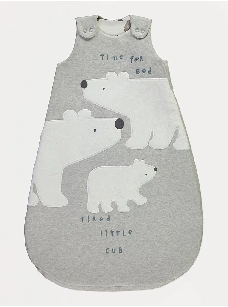 Qese gjumi e kthyeshme gri me ari polar – 2.5 Tog