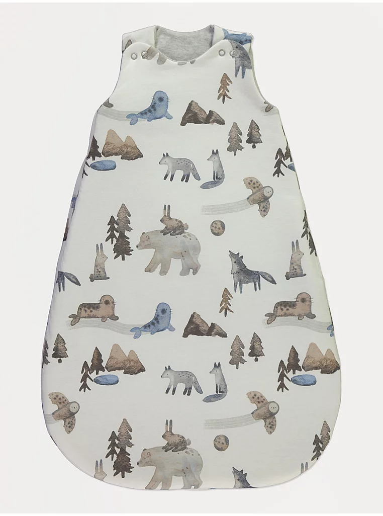 Qese gjumi e kthyeshme gri me ari polar – 2.5 Tog