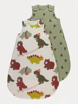 Pako me 2 qese gjumi “Ari & Dinosauri” – Tog i përzier