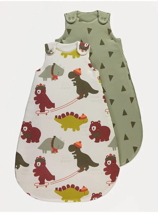 Pako me 2 qese gjumi “Ari & Dinosauri” – Tog i përzier