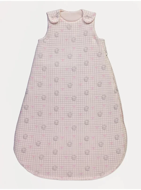 Çantë gjumi Pink Puppy me fjongo, 3.5 tog