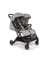 Karrocë binjakesh Push Me Dubl – Gri