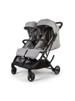 Karrocë binjakesh Push Me Dubl – Gri