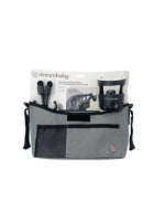 Set karroceje On the Go të Dreambaby – Xhins gri (Grey Denim)