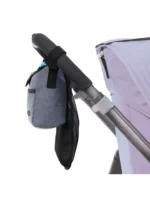 Set karroceje On the Go të Dreambaby – Xhins gri (Grey Denim)