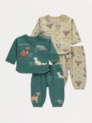 Kostum i përditshëm me bluzë dhe joggers – set 2-pjesësh